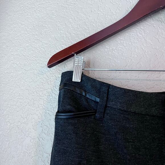 New NYDJ Lift Tuck Slim Leg Charcoal Gray Trouser Pants Stretch Trim NWT 12 - Picture 5 of 11